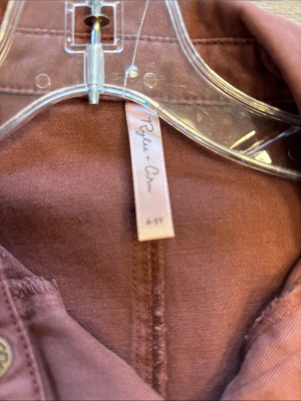 Rylee + Cru Rustic Brown Utility Jumpsuit